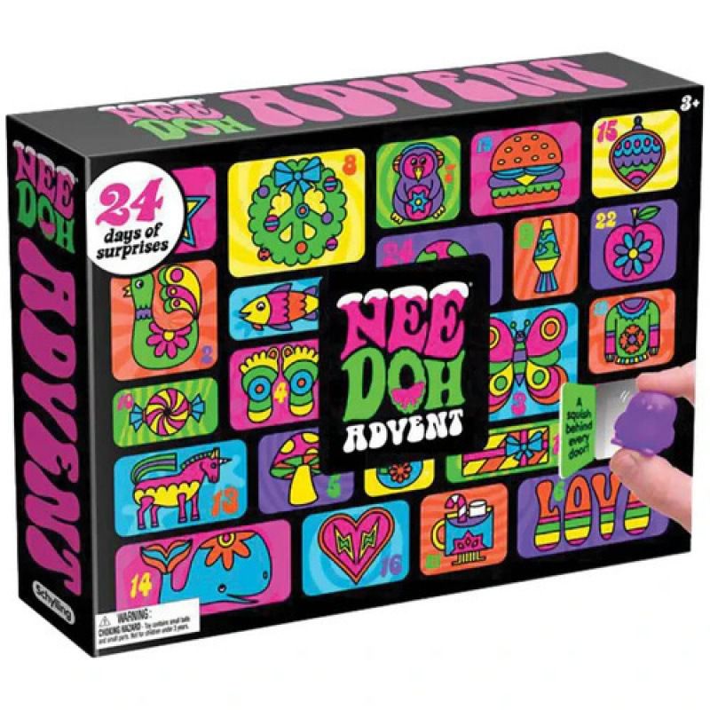 2026 NeeDoh ブラインドボックス アドベントカレン - Advent Calendar Gift のレビューと価格