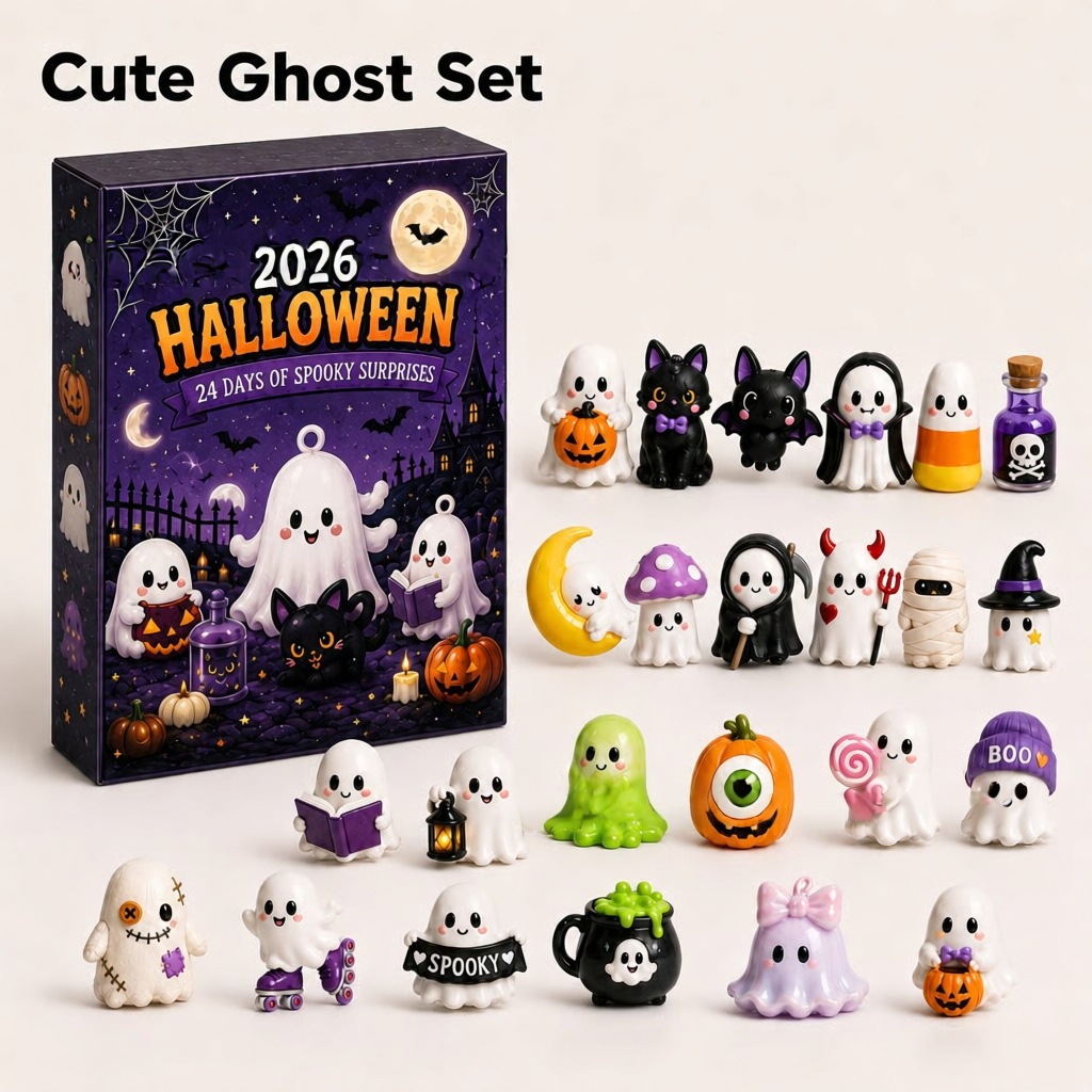 2026年ハロウィンアドベントカレンダー、24日間の不気味な - Advent Calendar Gift のレビューと価格