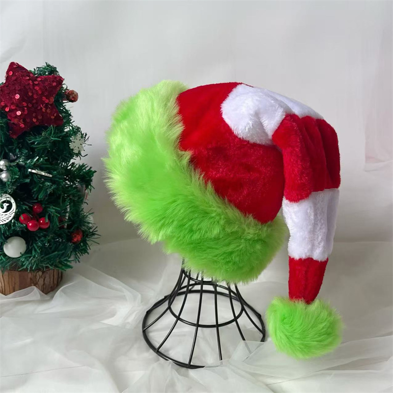 スプライシングサンタクロースハット クリスマスプラッシュ ホ - Santa Hat Plush のレビューと価格