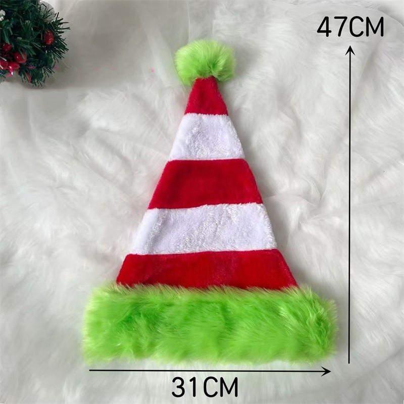スプライシングサンタクロースハット クリスマスプラッシュ ホ - Santa Hat Plush のレビューと価格