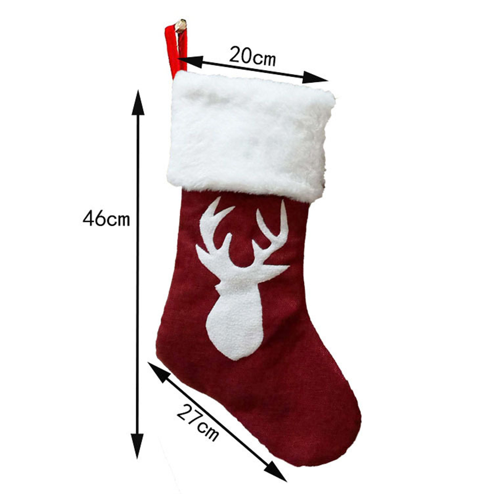 クリスマスデコレーション用の大きなぬいぐるみ,ハンギングオー - Christmas Stocking Hanging のレビューと価格