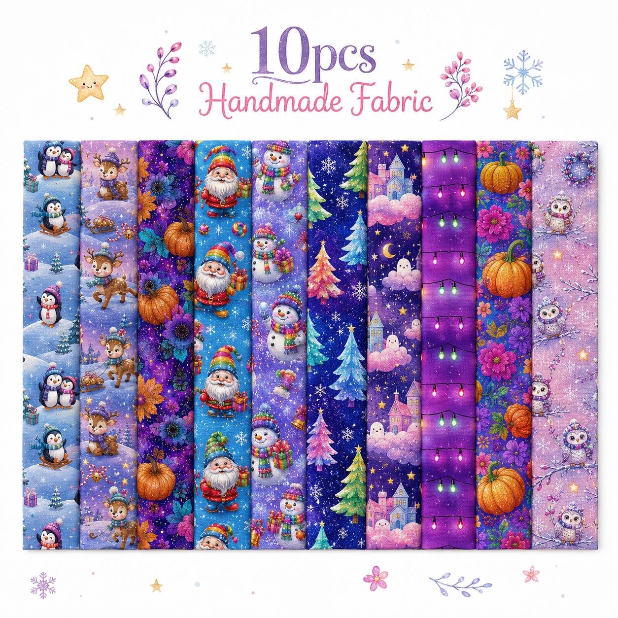 10 個のペンギン クリスマス ゼリーロール生地ストリップ  - Christmas Table Runner のレビューと価格