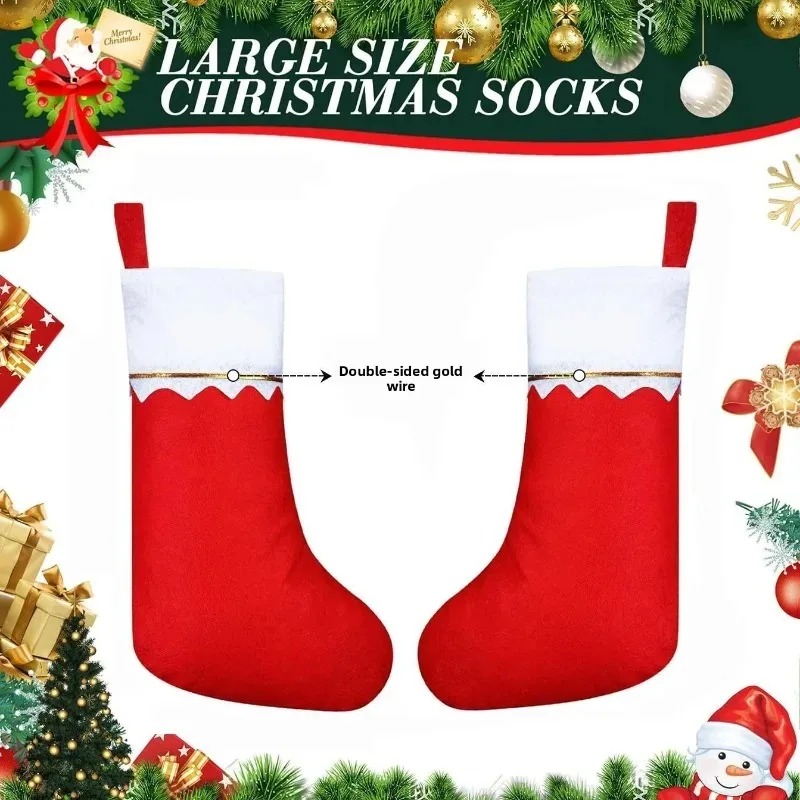 12-24個入りクリスマスストッキング飾りセット、ツリー、マ - Christmas Stocking Hanging のレビューと価格