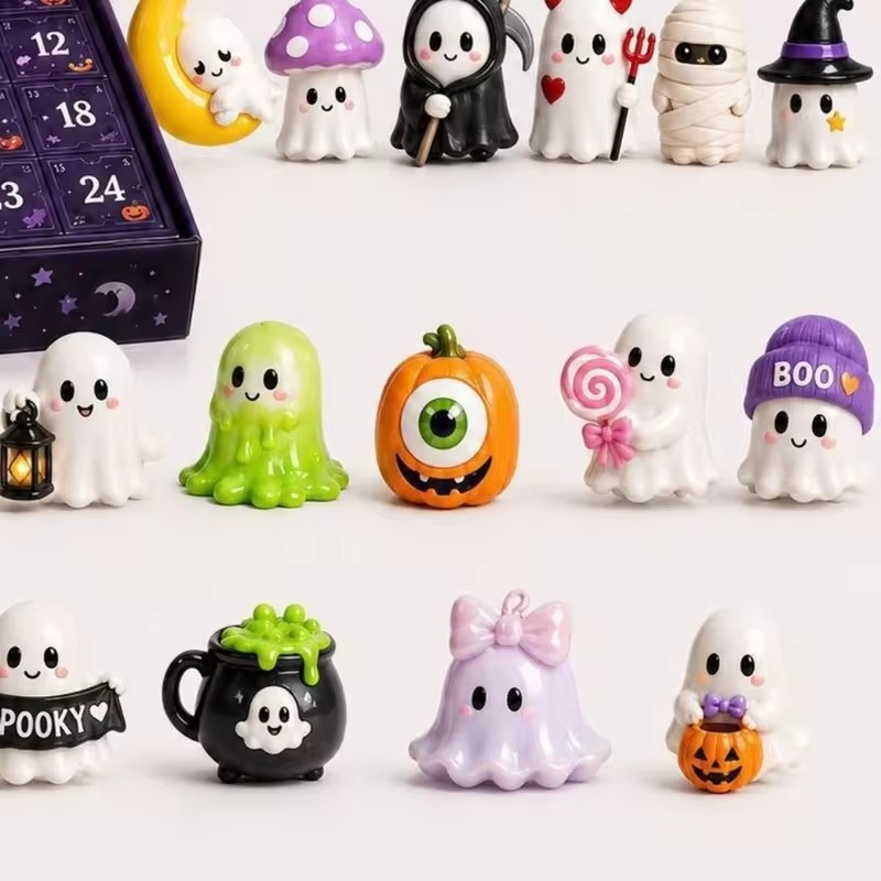 新しいハロウィンアドベントカレンダー、24日間の不気味なレジ - Advent Calendar Gift のレビューと価格