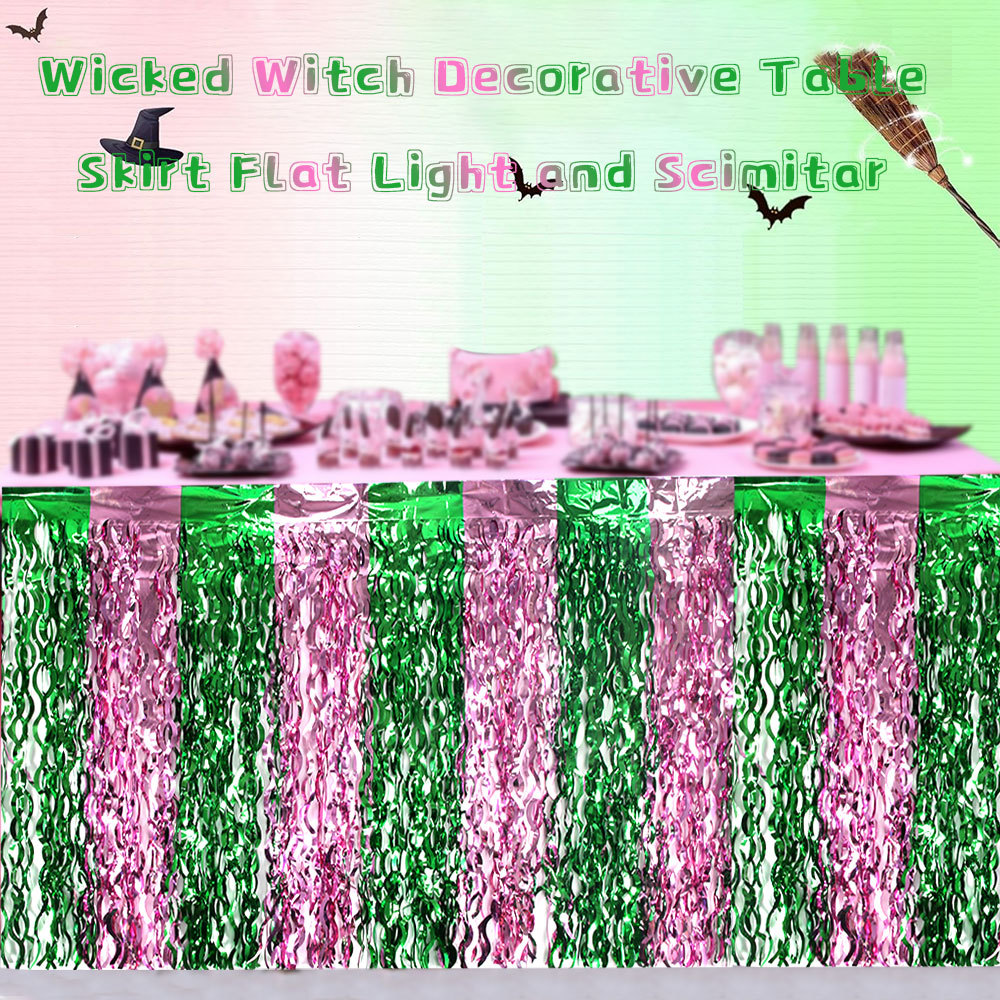 邪悪な魔女パーティーのテーブルデコレーション - ピンク＆グ - Tinsel Garland Decoration のレビューと価格