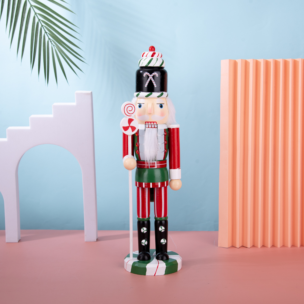 38 センチメートルシェフビルディングくるみ割り人形人形木製 - Nutcracker Figurine のレビューと価格
